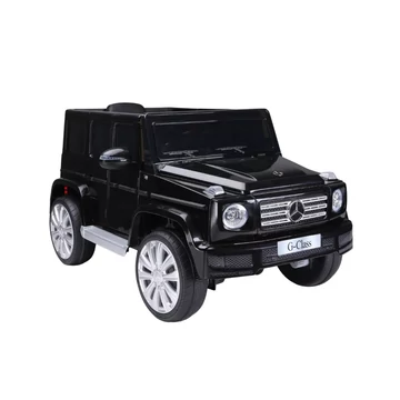 Elektromos  akkumulátoros kisautó Mercedes Benz G500 fekete