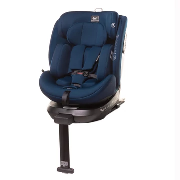 ÚJ ENZO-FIX I-SIZE 0-36 kg autósülés, biztonsági gyermekülés - Navy Blue - Kék