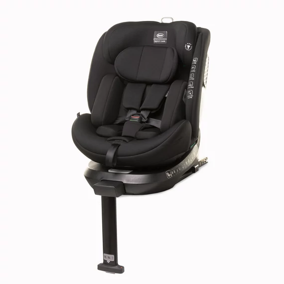 ÚJ ENZO-FIX I-SIZE 0-36 kg autósülés, biztonsági gyermekülés - Fekete