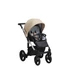 Kép 13/14 - Paradise baby Euforia Premium "Diamond" multifunkciós babakocsi - Bézs eco bőr fekete "Diamond" mózessel