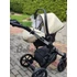 Kép 7/14 - Paradise baby Euforia Premium "Diamond" multifunkciós babakocsi - Bézs eco bőr fekete "Diamond" mózessel