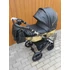 Kép 3/21 - Paradise baby Euforia Premium "Diamond" multifunkciós babakocsi - Fekete eco bőr arany "Diamond" mózessel