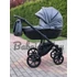 Kép 3/10 - Paradise baby Euforia Premium "Diamond" multifunkciós babakocsi - Grafit eco bőr fekete "Diamond" mózessel