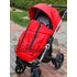 Kép 7/19 - Paradise baby Euforia Premium "Diamond" multifunkciós babakocsi - Piros eco bőr fekete "Diamond" mózessel