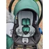 Kép 5/12 - Paradise baby Euforia Premium "Diamond" multifunkciós babakocsi - Smaragd zöld eco bőr - Fekete "Diamond" mózessel