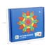 Kép 3/6 - Tangram kreatív formakirakó fajáték 155 db