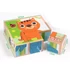 Kép 5/9 - Fakocka puzzle, kirakós fajáték