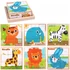 Kép 8/9 - Fakocka puzzle, kirakós fajáték